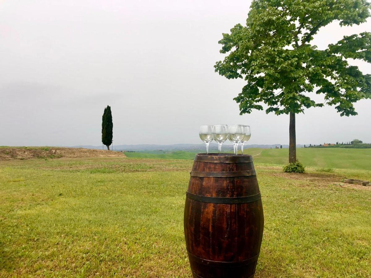 Podere Il Granaio - Crete Senesi - Tuscany Siena Buitenkant foto