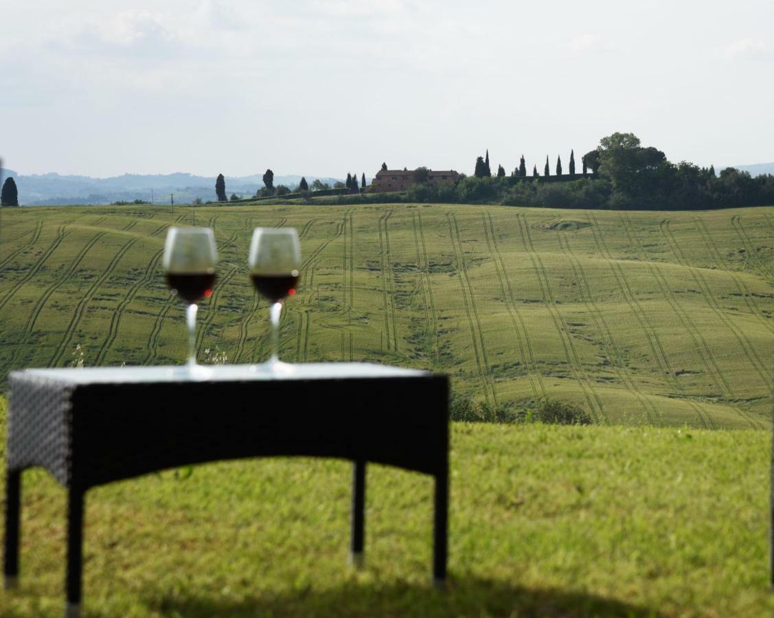 Podere Il Granaio - Crete Senesi - Tuscany Siena Buitenkant foto